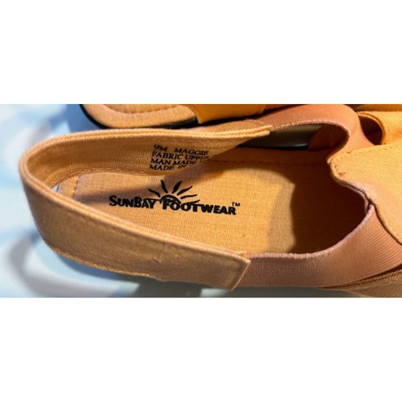 Women's Sunbay Footwear Sandals Size 9 Maggie Papaya Strappy - Picture 3 of 10